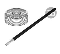 Wire; stranded; Cu; 0.5mm2; PVC; black; 60V; 10m; Class: 5; 1x0.5mm2 | D-150-011  | 150-011