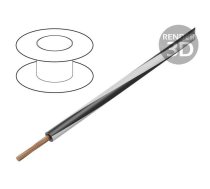 Wire; X07V-K; stranded; Cu; 2.5mm2; PVC; black-white; 450V,750V | X07V-K250BK/WH | 4522222S