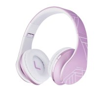 Wireless Headphones for kids PowerLocus P2 (pink-white) | pwl-p2kids-metalpurp  | 5060726254922 | 069306