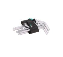 Wrench: hex key-set; Hex Plus; 9pcs. | WERA.05133163001 | 05133163001