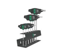 Wrench: hex key-set; Hex Plus; Kind of handle: T; 7pcs. | WERA.05023453001 | 05023453001