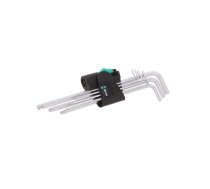Wrench: hex key-set; Hex Plus; steel; 7pcs. | WERA.05022181001 | 05022181001