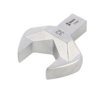 Wrench tip; torque,spanner; Spanner: 32mm; Socket size: 14x18mm | WERA.05078684001 | 05078684001