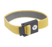 Wristband; ESD; yellow; press stud male 4mm | BRN-9-341-1  | 9-341-1