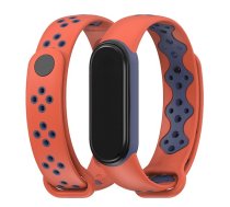 Xiaomi Mi Band 5 Silikona braslets (oranžs zils) | 89674