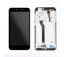 Xiaomi Redmi GO LCD modulis (Skārienjūtīgais panelis + LCD) - melns ar rāmi | 87746
