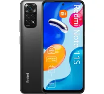 XIAOMI REDMI NOTE 11S 6/128GB Viedtālrunis Graphite Gray | 0000013X | 6934177769245
