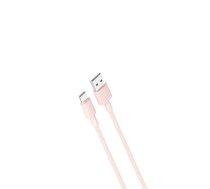 XO cable NB156 USB - USB-C 1,0 m 2,4A pink | NB156  | 6920680871889 | NB156UCPK