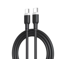 XO cable NB208B PD USB-C - USB-C 1,0m 60W black | NB208B  | 6920680827503 | NB208BBK