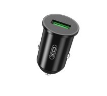 XO car charger CC35 QC 3.0 18W 1x USB black | CC35  | 6920680877300 | CC35