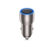 XO car charger CC51 PD 40W 2x USB-C gray | CC51  | 6920680835355 | CC51