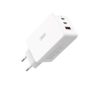 XO wall charger CE13 PD QC 3.0 65W 1x USB 2x USB-C white | CE13  | 6920680844272 | CE13
