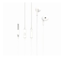 XO wired earphones EP39 jack 3,5mm white | EP39  | 6920680877942 | EP39WH