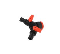 Y-connector; ABS; with valve; 1/2" | YT-8978  | YT-8978