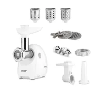 Zelmer ZMM4045B Meat Mincer, White/Steel | ZMM4045B | 5908269347155 | AGDM-MIEL-ZEL-129