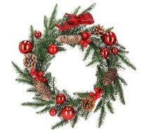 Ziemassvētku dekors Springos CA1019, Vainags 40cm | CA1019 | 5907719440194