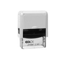Zīmogs COLOP Printer C20, balts korpuss, zils spilventiņš | 650-03697 | 9004362536567