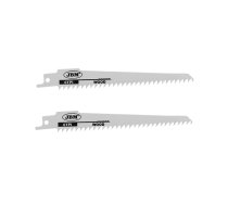 Zobenzāģa asmenis 150mm HSS BiMetal kokam 2gab., JBM (14994J) | 14994J