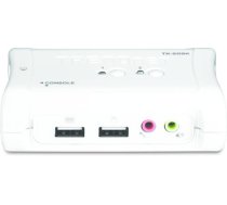 TRENDNET KVM Switch 2-Port VGA/USB/Audio with cables (TK-209K)