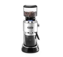 DELONGHI Dedica KG 521.M Coffee Grinder (silver/black, 150 Watts) (KG 521.M)