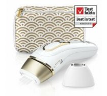 Braun Epilator PL 5137 IPL Hair Removal System, Bulb lifetime (flashes) 400000, Number of intensity levels 10, Number of speeds 3, White/Gold