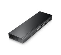 Zyxel GS-1900-24 v2 Vadīts L2 Gigabit Ethernet (10/100/1000) 1U Melns