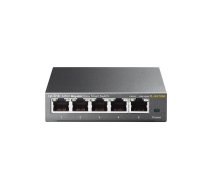TP-Link TL-SG105E Nepārvaldīts L2 Gigabit Ethernet (10/100/1000) Melns