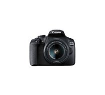 Canon EOS 2000D BK 18-55 IS II EU26 SLR Kameras komplekts 24,1 MP CMOS 6000 x 4000 pikseļi Melns