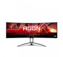 AOC B2 AG493UCX2 monitori 124 cm (48.8") 5120 x 1440 pikseļi Quad HD LED Melns