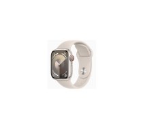 Apple Watch Series 9 GPS + Cellular, 41 mm, Sport Band, S/M, bēša - Viedpulkstenis