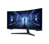 Samsung Odyssey C34G55TWWP monitori 86,4 cm (34") 3440 x 1440 pikseļi UltraWide Dual Quad HD LED Melns