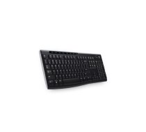 Logitech Wireless Keyboard K270 tastatūra RF Bezvadu QWERTY Angļu Melns