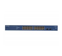 NETGEAR ProSAFE GS724Tv4 Vadīts L3 Gigabit Ethernet (10/100/1000) Zils