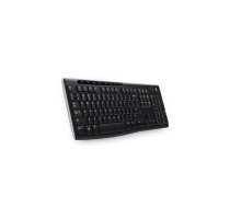 Logitech Wireless Keyboard K270 tastatūra RF Bezvadu QWERTZ Čehu Melns