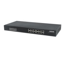 Intellinet 560993 tīkla pārslēgs Nepārvaldīts L2 Gigabit Ethernet (10/100/1000) Power over Ethernet (PoE) 1U Melns
