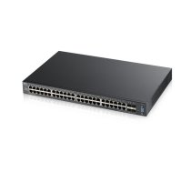 Zyxel XGS2210-52 Vadīts L2 Gigabit Ethernet (10/100/1000) 1U Melns