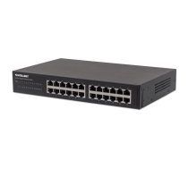 Intellinet 561273 tīkla pārslēgs Gigabit Ethernet (10/100/1000) Melns