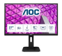 AOC P1 Q27P1 monitori 68,6 cm (27") 2560 x 1440 pikseļi Quad HD LED Melns