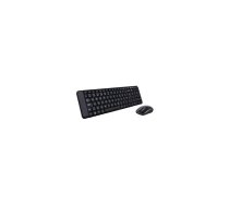 Logitech MK220, RUS, melna - Bezvadu klaviatūra ar peli