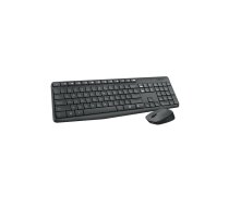 Logitech MK235 Wireless Keyboard and Mouse Combo  GREY  US