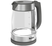 tefal kettle ki740b30 electric 2200 w 1.7 l glass 360 rotational base grey