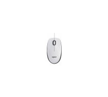Logitech M100  Corded mouse  White   5704174990390