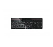 Logitech Wireless Solar Keyboard K750 tastatūra RF Bezvadu QWERTZ Vācu Melns