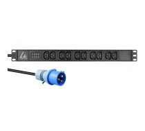 19 rack mount power strip lanview lvr 3miec