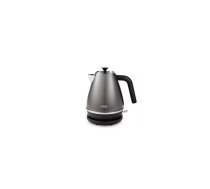 Delonghi Distinta, 1.7 L, Titanium, pelēka - Tējkanna