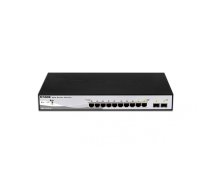 D-Link DGS-1210-10 Vadīts L2 Gigabit Ethernet (10/100/1000) 1U Melns, Pelēks