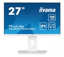 iiyama ProLite XUB2792HSU-W6 LED display 68,6 cm (27") 1920 x 1080 pikseļi Full HD Balts