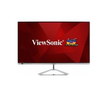 Viewsonic VX Series VX3276-2K-mhd-2 monitori 81,3 cm (32") 2560 x 1440 pikseļi Quad HD LED Sudrabs
