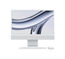 Apple iMac 24” 4.5K Retina, Apple  M3 8C CPU, 8C GPU/8GB/256GB SSD/Silver/RUS | Apple