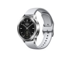 Watch S3 | Smart watch | AMOLED | 1.43” | Waterproof | Silver